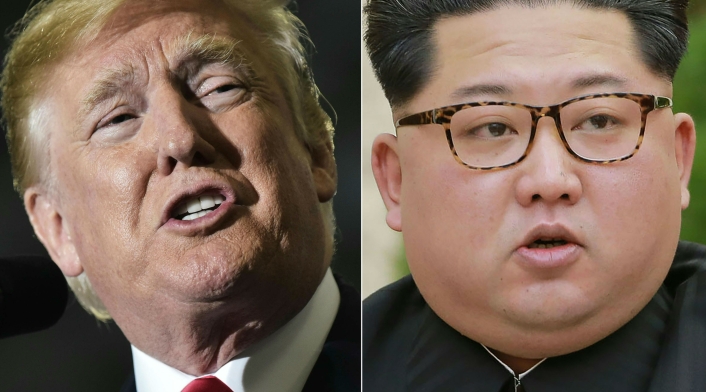 Donald Trump y Kim Jong Un.