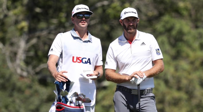 Dustin Johnson líder provisional del US Open