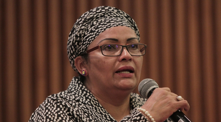 Victoria Sandino, parte del partido político de las Farc