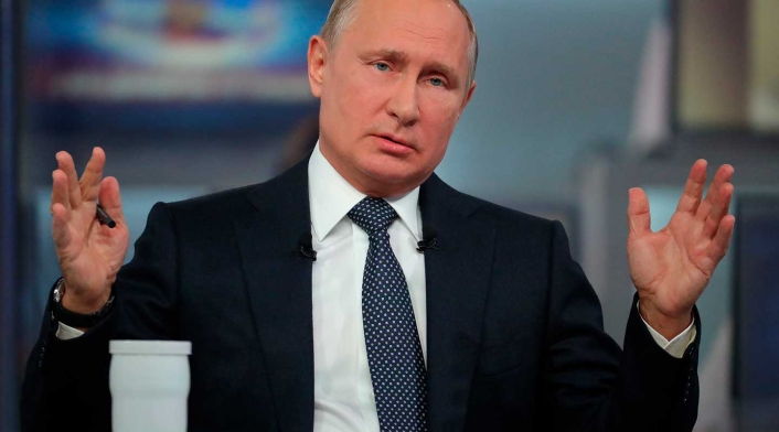 Vladimir Putin, presidente de Rusia