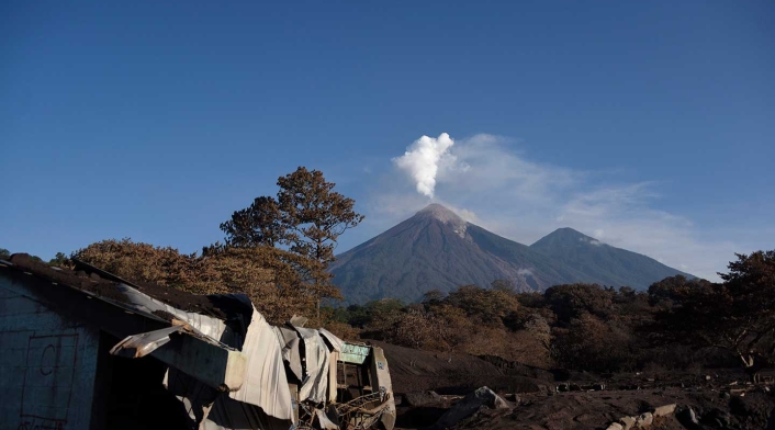 Volcán de Fuego de Guatemala