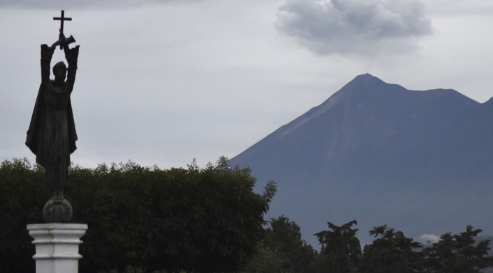 El Volcán de Fuego de Guatemala El Volcán de Fuego de Guatemala