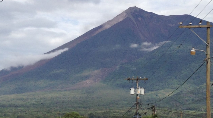 Volcán de fuego en Guatemala / Foto de Jairo Tarazona, RCN Radio