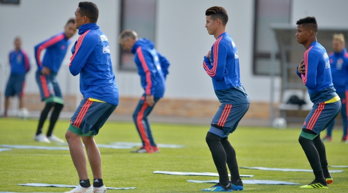 Selección Colombia en Kazán