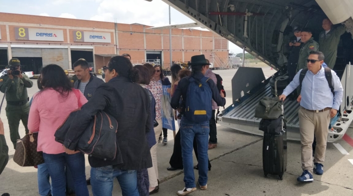 Familiares de periodistas ecuatorianos asesinados están en Cali 5