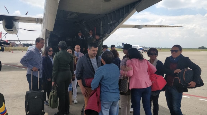 Familiares de periodistas ecuatorianos asesinados están en Cali 3