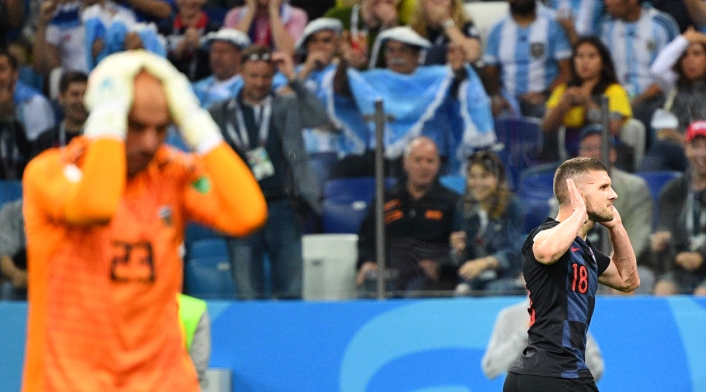 Willy Caballero habló después del grave error ante Croacia Willy Caballero habló después del grave error ante Croacia