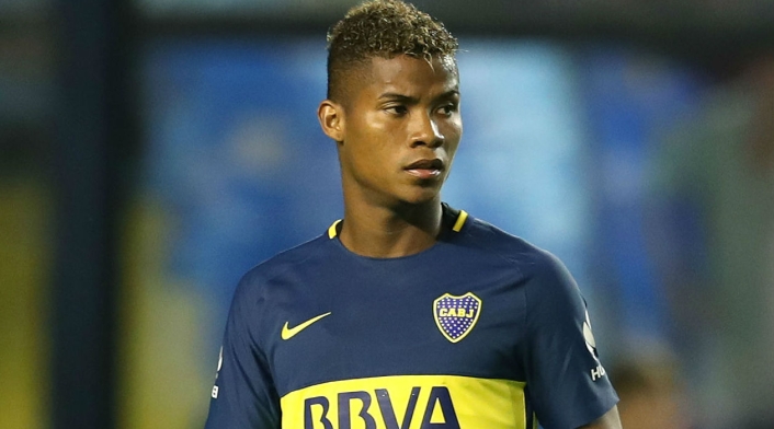 Wilmar Barrios, jugador colombiano de Boca Juniors