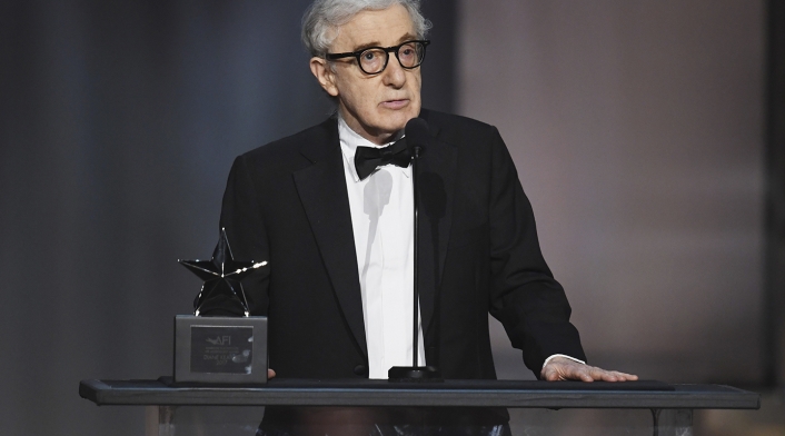 El director de cine estadounidense Woody Allen