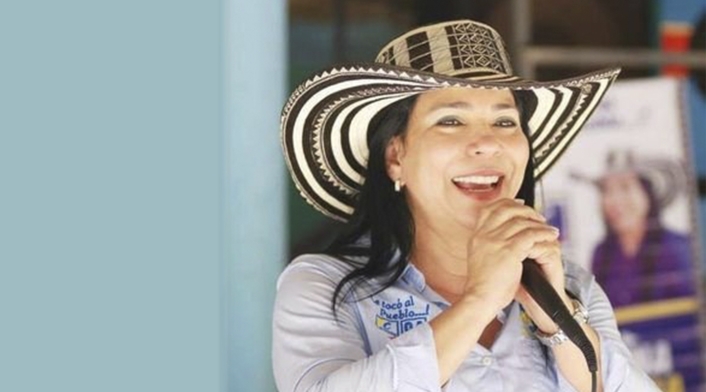 Yamina Pestana, senadora de la República Yamina Pestana, senadora de la República