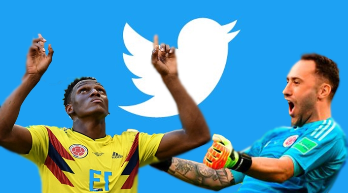 Yerry Mina y David Ospina, jugadores de la 'tricolor' Yerry Mina y David Ospina, jugadores de la 'tricolor'