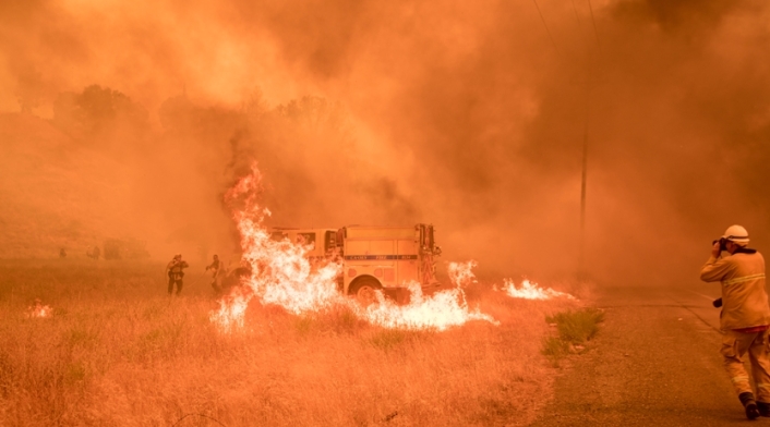 Incendio California.