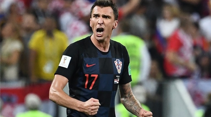Mario Mandžukić anotó el gol definitivo ante Inglaterra Mario Mandžukić anotó el gol definitivo ante Inglaterra