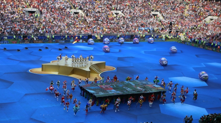 Show de clausura del Mundial de Rusia