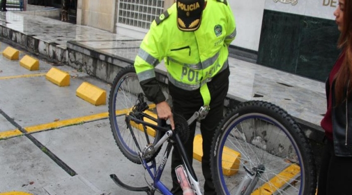 Operativos de la Policía Metropolitana contra bicicletas robadas