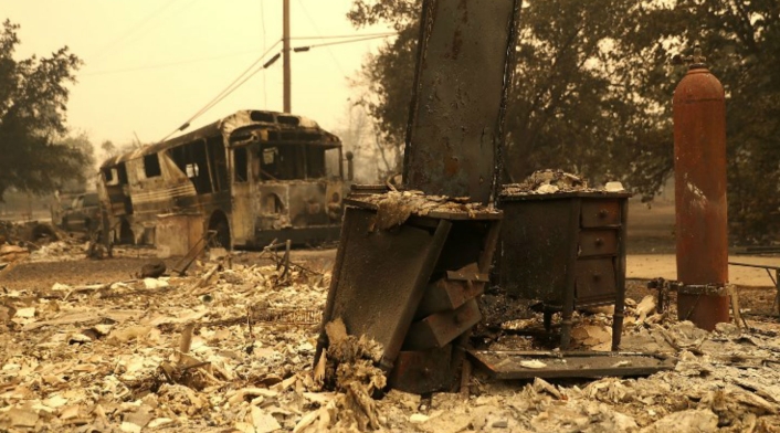 Incendio en California