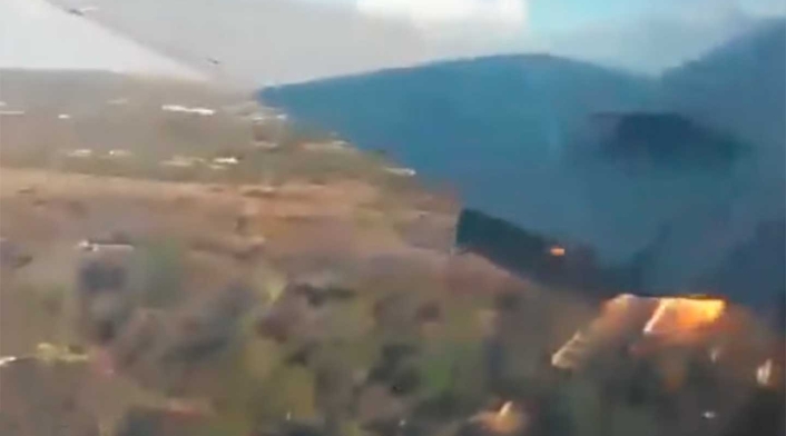 Accidente aéreo captado en Sudáfrica