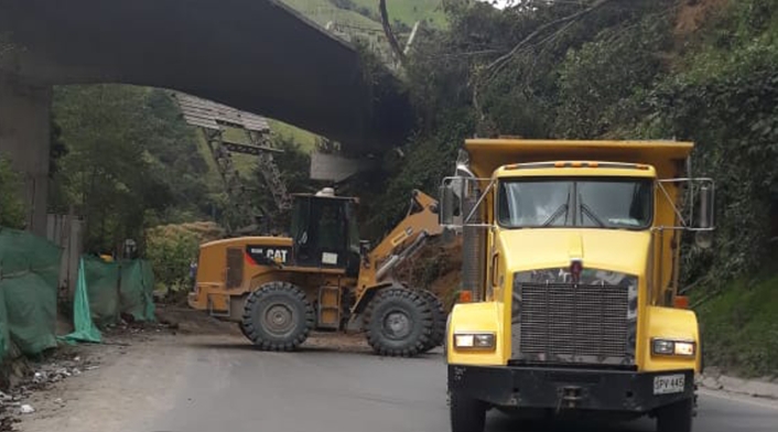 Los trabajos en la zona para habilitar el paso en el Alto de La Línea