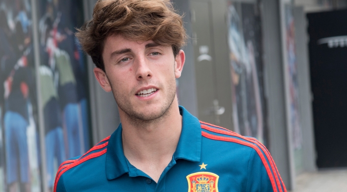 Álvaro Odriozola, futbolista español al servicio de Real Madrid