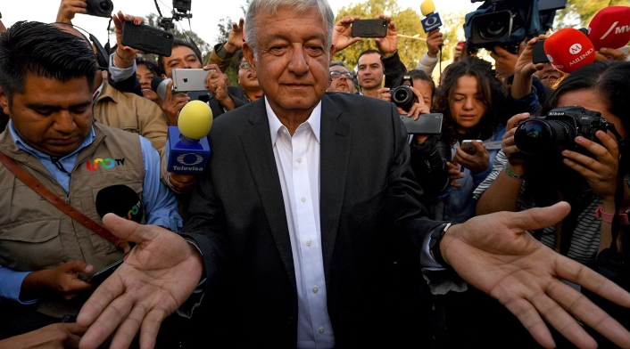 Andrés Manuel López Obrador, nuevo presidente de México