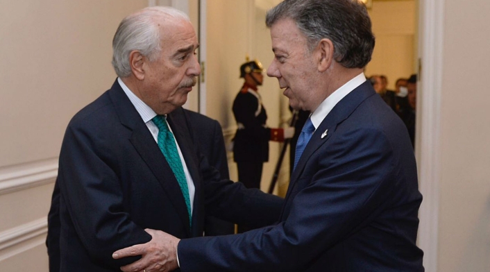 Andrés Pastrana y Juan Manuel Santos, hoy enfrentados por Odebrtecht