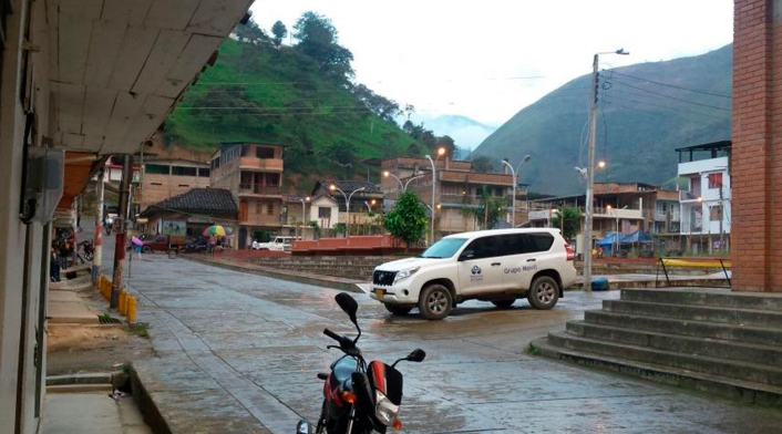 Argelia, en el departamento del Cauca