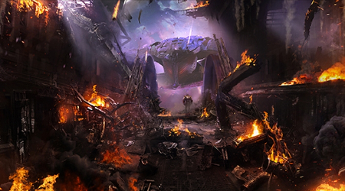 Arte conceptual de Avengers: Infinity War 12