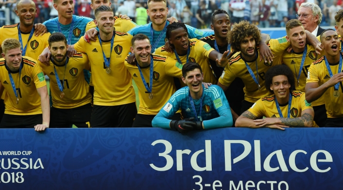 La Selección de Bélgica, tercera en Rusia 2018