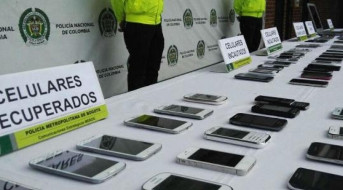 Los celulares se vendían a extranjero por un valor de 2 millones de pesos