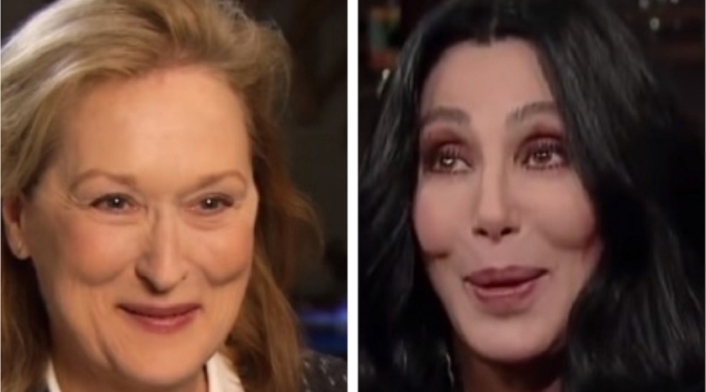 Cher y Meryl Streep