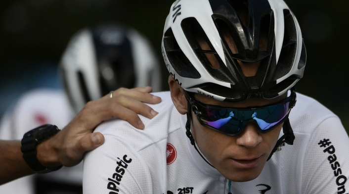 El ciclista Chris Froome