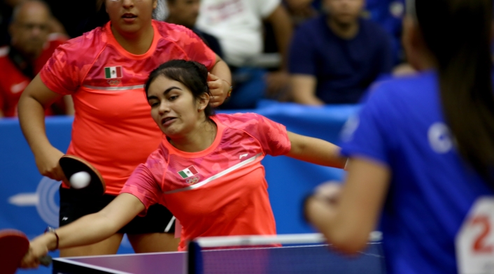 Colombia vs México – Tenis de Mesa Dobles Femenino