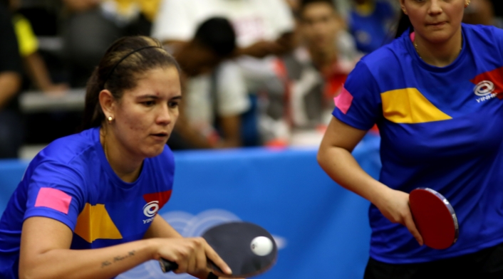 Colombia vs México – Tenis de Mesa Dobles Femenino