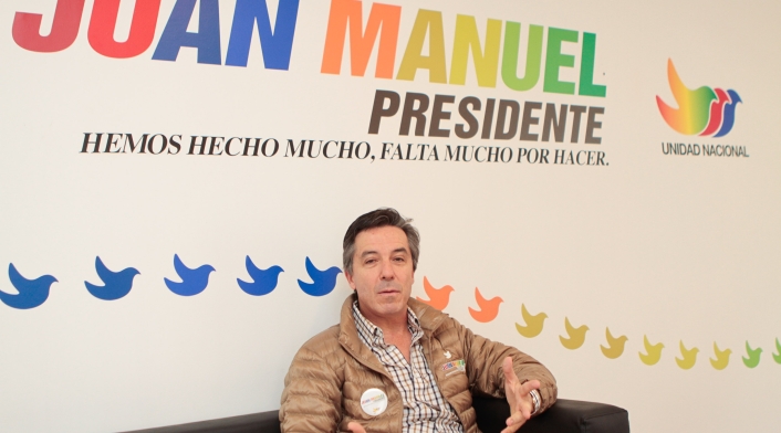 Roberto Prieto, en épocas de la campaña de Santos en 2010