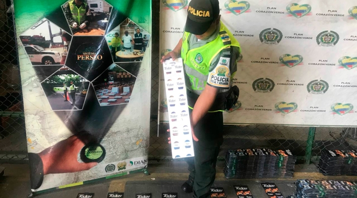 Los condones decomisados en Cartagena