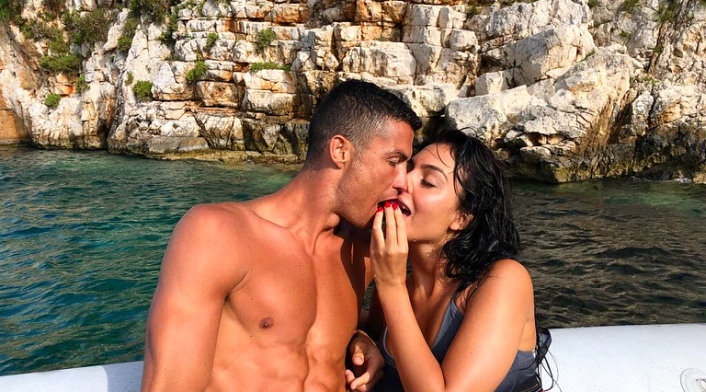 Cristiano Ronaldo junto a Georgina Rodríguez