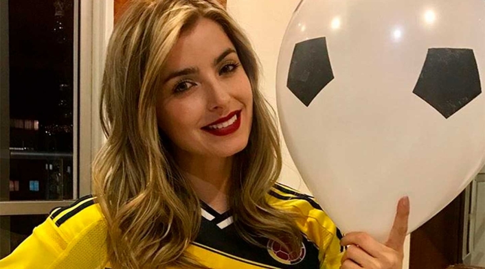 Cristina Hurtado mostró sus habilidades para el fútbol