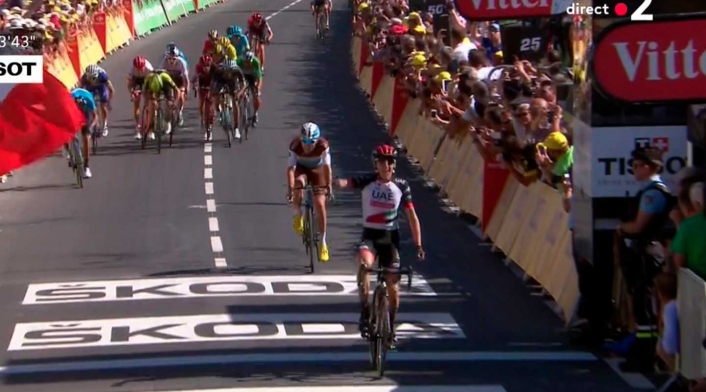 Dan Martin, ganador etapa 6 del Tour de Francia Dan Martin, ganador etapa 6 del Tour de Francia