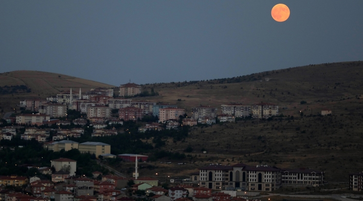 Eclipse en Yozgat, Turquía
