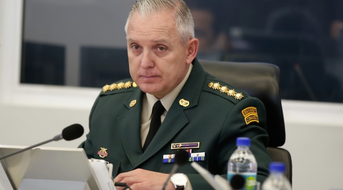 El general Alberto José Mejía