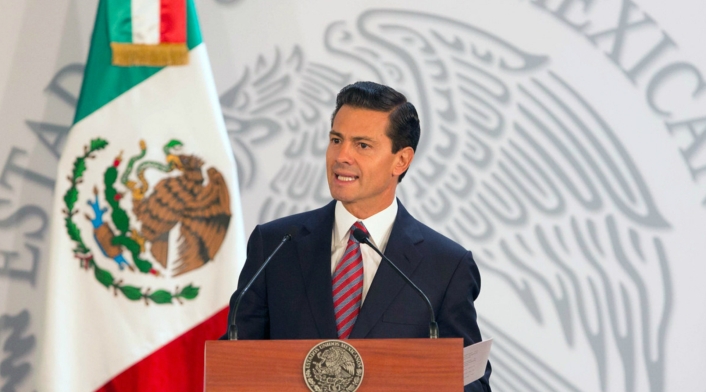 Enrique Peña Nieto, presidente mexicano