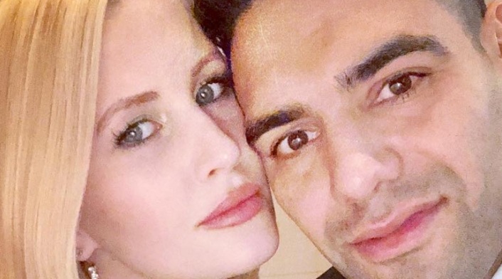 Falcao García y su esposa Lorelei Tarón Falcao García y su esposa Lorelei Tarón