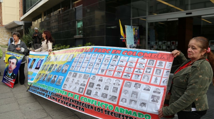 Las víctimas de las Farc acudieron a la cita de las Farc ante la JEP
