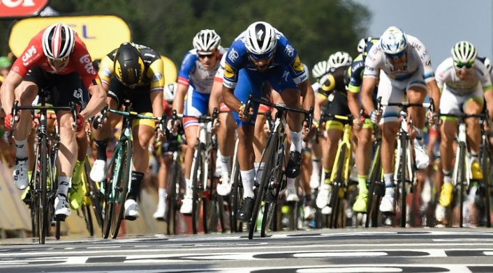 Gaviria llegó a su segunda victoria en el Tour Gaviria llegó a su segunda victoria en el Tour