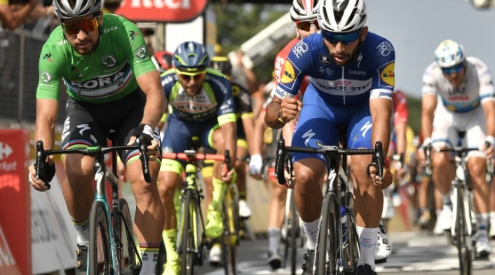 El ciclista nacional derrotó en el embalaje a Peter Sagan El ciclista nacional derrotó en el embalaje a Peter Sagan