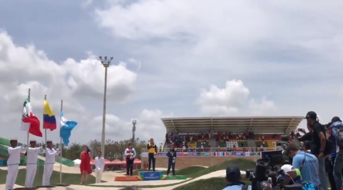 Gabriella Bollé gana Oro en BMX