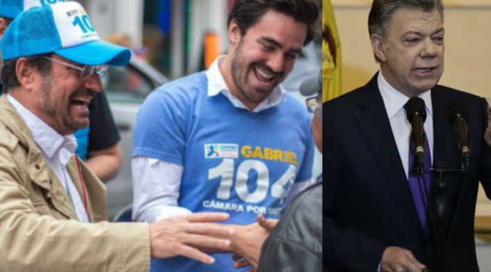 Gabriel Santos, hijo de Pacho Santos, no se guarda nada contra Juan Manuel Santos Gabriel Santos, hijo de Pacho Santos, no se guarda nada contra Juan Manuel Santos