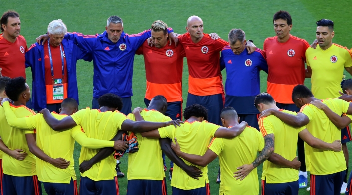 La Selección Colombia realizó su último entrenamiento para enfrentar a Inglaterra