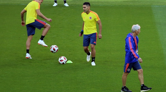 Selección Colombia en entrenamiento 6