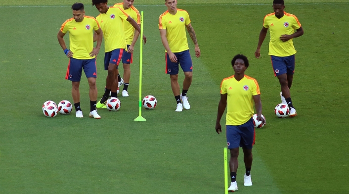 Selección Colombia en entrenamiento 9